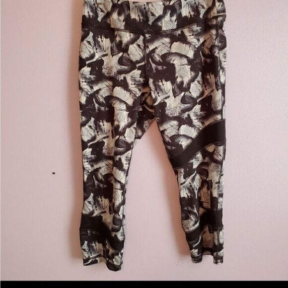 M LOLE BLACK & WHITE Yoga Running LEGGINGS Pants - Picture 5 of 5